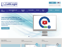 Tablet Screenshot of lablogic.com